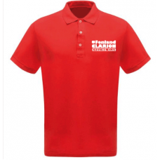 Fenland Clarion Children's Polo Shirt Red