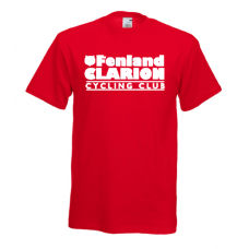 Fenland Clarion Children's T Shirt Red