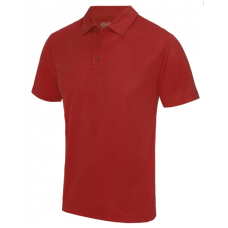 Team Trident Polo Shirt Red